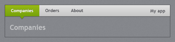 Navigation bar